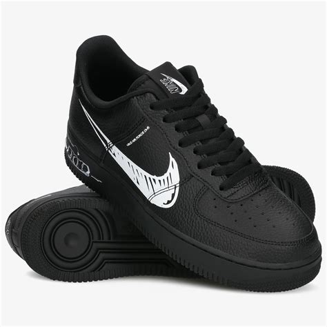 nike schwarz mit schwarzer sohle|nike air force 1 schwarz.